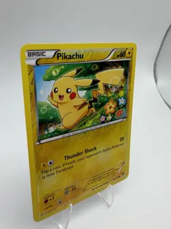 Pokemon Pikachu XY Furious Fists Reverse Holo Basic 60HP Common #27/111 2014 - Image 3