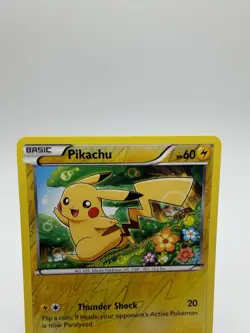 Pokemon Pikachu XY Furious Fists Reverse Holo Basic 60HP Common #27/111 2014 - Image 4
