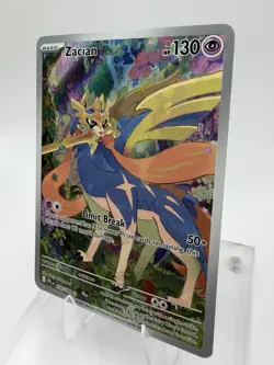 Pokemon Zacian Me02 Phantasmal Flames Holo Basic 130HP #100/094 - Image 2