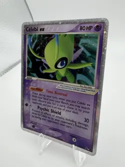 Pokemon Celebi ex NM POP Series 2 Ultra Rare Holo Basic 80HP #017/017 English - Image 4
