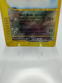 Pokemon Skarmory Expedition Base Set Holo Rare Reverse Holo #027/165 English LP - Image 5