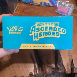Pokemon TCG Ascended Heroes Elite Trainer Box ETB Sealed New - Image 2