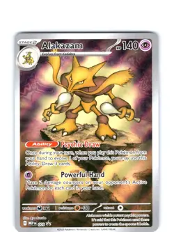 2025 Pokemon TCG Alakazam Promo 009 Holo - Image 1