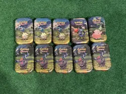 Pokemon TCG Ascended Heroes Mini Tin Lot of 10 new factory sealed - Image 1