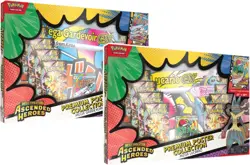 Pokemon TCG Ascended Heroes Premium Poster Collection Gardevoir and Lucario NEW - Image 1