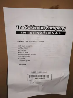 Pokemon TCG Journey Together Display Stand See Description & Photos For Example - Image 2