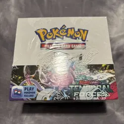 Pokemon TCG Scarlet & Violet Temporal Forces Booster Box Factory Sealed SV05 - Image 1