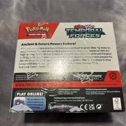 Pokemon TCG Scarlet & Violet Temporal Forces Booster Box Factory Sealed SV05 - Image 3
