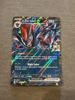 N's Zoroark ex 098/159 Double Rare Pokemon Journey Together - Image 1