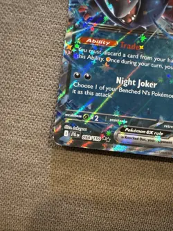 N's Zoroark ex 098/159 Double Rare Pokemon Journey Together - Image 5