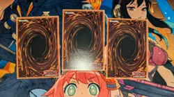 YuGiOh! | PLAYSET 3x Red-Eyes Black Dragon | MAGO-EN003 Gold Rares 1st Ed. | NM - Image 3