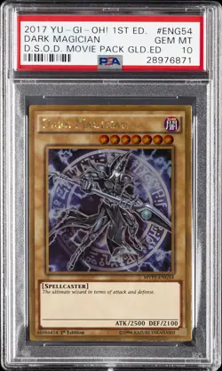 2017 1ST ED #ENG54 DARK MAGICIAN PSA 10 - Image 1