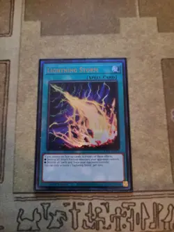 YUGIOH LIGHTNING STORM RA01-EN061 ULTIMATE 1ST ED NM - Image 1