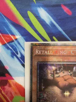 YUGIOH - RETALIATING "C" - STARLIGHT RARE - MP25 - NM - 1ST ED - Image 2