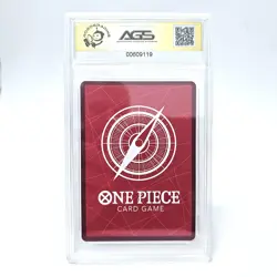 One Piece English Sanji Leader Alt Art OP12-041 Legacy of the Master AGS 10 - Image 2