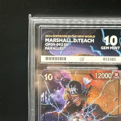 Marshall.D.Teach OP09-093 Emperors in the New World One Piece ACE 10 - Image 2