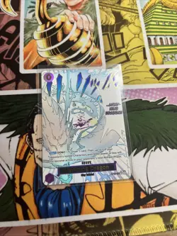 One Piece CCG Lightning Dragon Manga OP15-077 R Adventure on KAMI's Island - Image 1