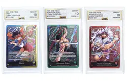 One Piece English Learn Together Deck Set Leaders Nami, Luffy, & Zoro AGS 10 - Image 1