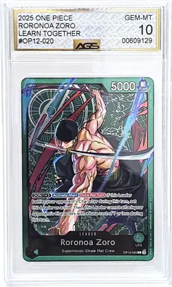 One Piece English Learn Together Deck Set Leaders Nami, Luffy, & Zoro AGS 10 - Image 4