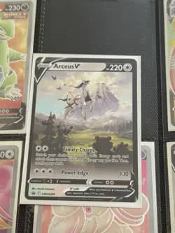 Arceus V SWSH204 Sword & Shield Promo Holo Card NM/LP Pokemon TCG Free Shipping - Image 1
