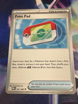 Pokemon TCG Poke Pad Item 081/088 Uncommon Perfect Order NM/M - Image 1