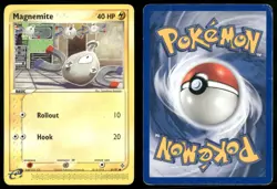 ✰ MAGNEMITE 61/97 COMMON DRAGON POKEMON ✰ DMG - Image 1