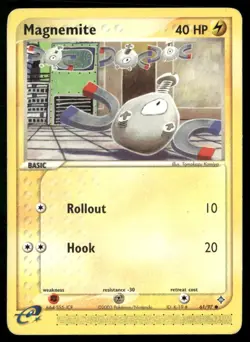 ✰ MAGNEMITE 61/97 COMMON DRAGON POKEMON ✰ DMG - Image 2