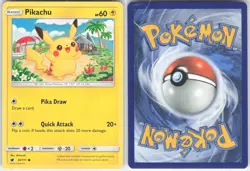 ✰ PIKACHU 30/111 COMMON CRIMSON INVASION POKEMON ✰ NM/M - Image 1