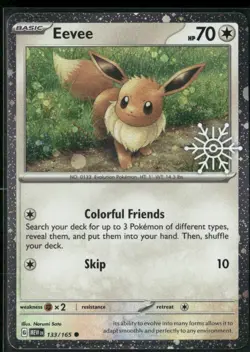✰ EEVEE (HOLIDAY CALENDAR) 133/165 MISCELLANEOUS CARDS & PRODUCTS POKEMON ✰ LP - Image 2
