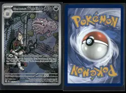 ✰ TEAM ROCKET'S WEEZING 199/182 ILLUSTRATION RARE DESTINED RIVALS POKEMON ✰ NM/M - Image 1