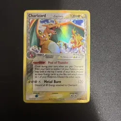 Charizard 4/100 (Delta Species) - ex Crystal Guardians Holo Rare Pokemon TCG DMG - Image 1