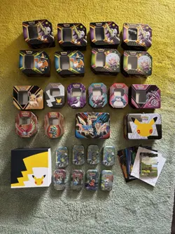 Pokemon TCG Collectible Tin Lot Of 25+! EMPTY Celebrations - Image 1