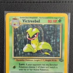 Pokemon TCG Victreebel Jungle 14/64 Holo Rare Unlimited 80 HP Wizards LP/NM - Image 2