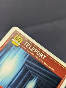 Maplestory iTCG Teleport 45/96 2007 WOTC Trading Card Game Rare Tactic Skill - Image 4