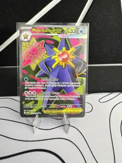 Pokemon TCG Mega Starmie ex 102/88 Perfect Order Ultra Rare - NM - Image 1