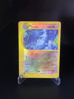 Pokemon Vintage Reverse Holo Steelix 035/147 Aquapolis E-Reader Wotc 2003 - Image 1