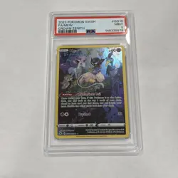 2023 POKEMON SWORD & SHIELD CROWN ZENITH #GG10 FULL ART/MEW PSA 9 - Image 1