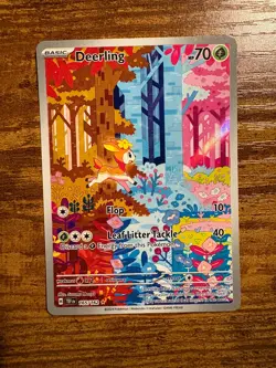 Deerling 165/162 - Temporal Forces Illustration Rare Pokemon TCG NM - Image 1