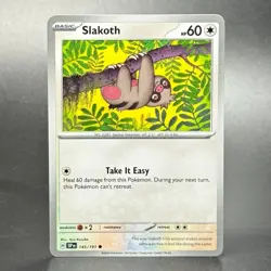Pokemon Scarlet & Violet: Surging Sparks #145/191 Slakoth - Image 1