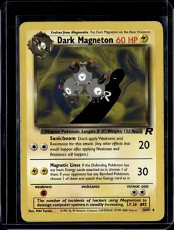 Dark Magneton - 28/82 / Team Rocket Unlimited 2000 (MP) / Pokemon TCG - Image 1