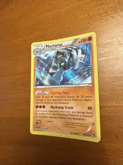 Pokemon Machamp 46/111 Holo Rare Trading Card Game - Image 1