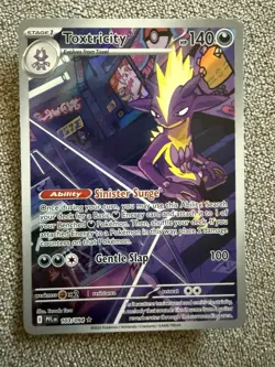 Pokemon TCG Toxtricity 103/094 Phantasmal Flames Illustration Rare Holo NM - Image 1