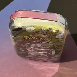 Pokemon TCG Scarlet & Violet Prismatic Evolutions Mini Tin Sylveon New & Sealed - Image 3