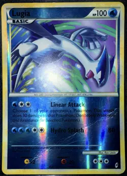 Pokemon TCG • Lugia 15/95 - Call of Legends • HP-DAMAGED (Crease) - Image 2