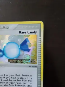 Pokemon Rare Candy Reverse Holo 83/106 Ex Emerald - Image 4