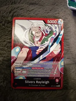 Silvers Rayleigh OP12-001 Legacy of the Master One Piece TCG English Near Mint - Image 2