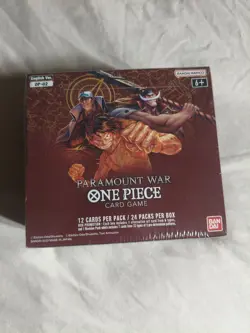 One Piece TCG Paramount War Booster Display OP02 SEALED ENG - Image 1