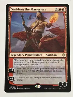 MTG War of the Spark Sarkhan the Masterless 143/264 NM Rare - Image 1