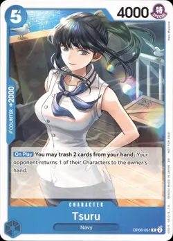 One Piece TCG • Tsuru OP06-051 • Promo • ENG/NM - Image 1