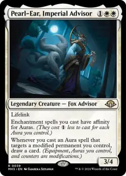 Pearl-Ear, Imperial Advisor - Near Mint MTG Modern Horizons 3 - Image 1